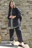 Porto Button Back Breton Tunic Khaki /40=